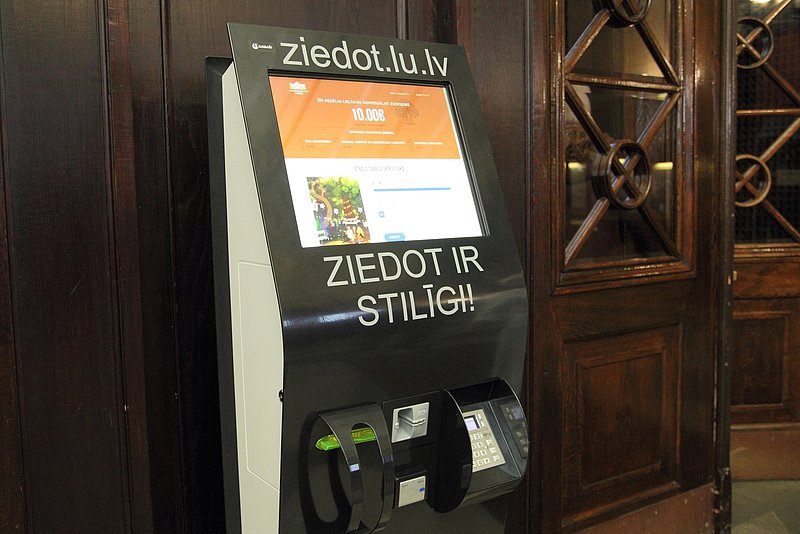 UL Foundation Introduces the First Donation Kiosk in Baltic Region