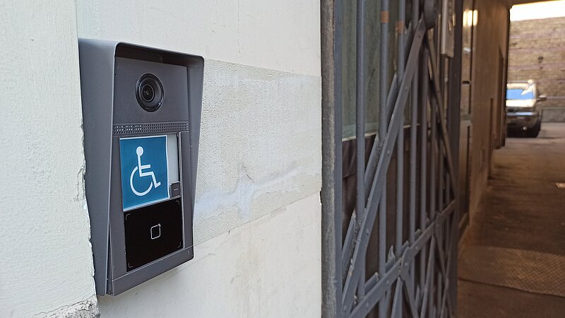 Thanks to the donation, the University of Latvia has an entrance for people with disabilities